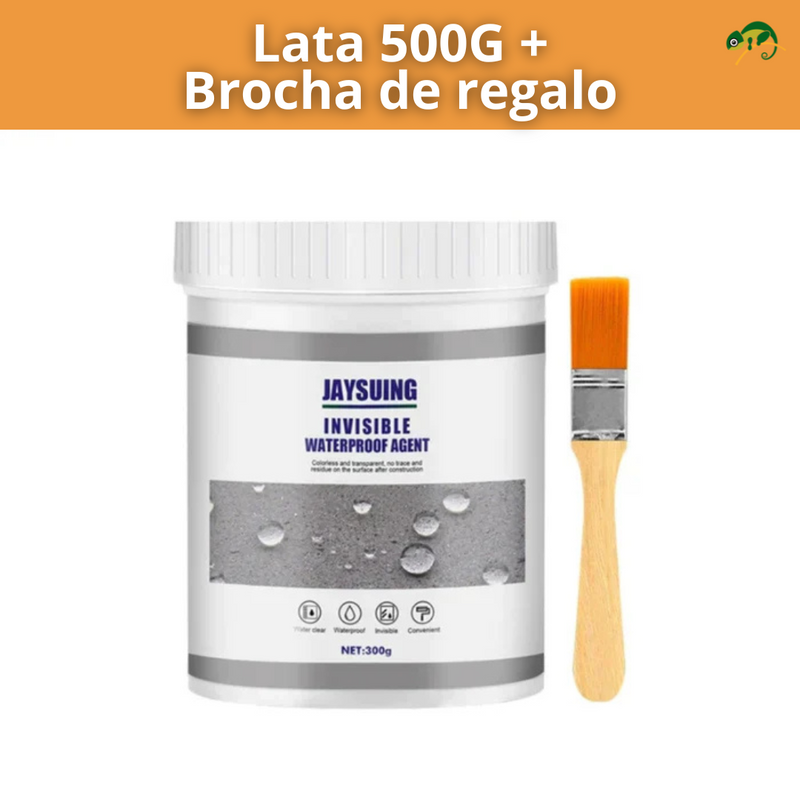 Sellador impermeabilizante invisible 300ML + Brocha de aplicación de regalo ✅